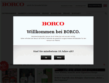 Tablet Screenshot of borco.com